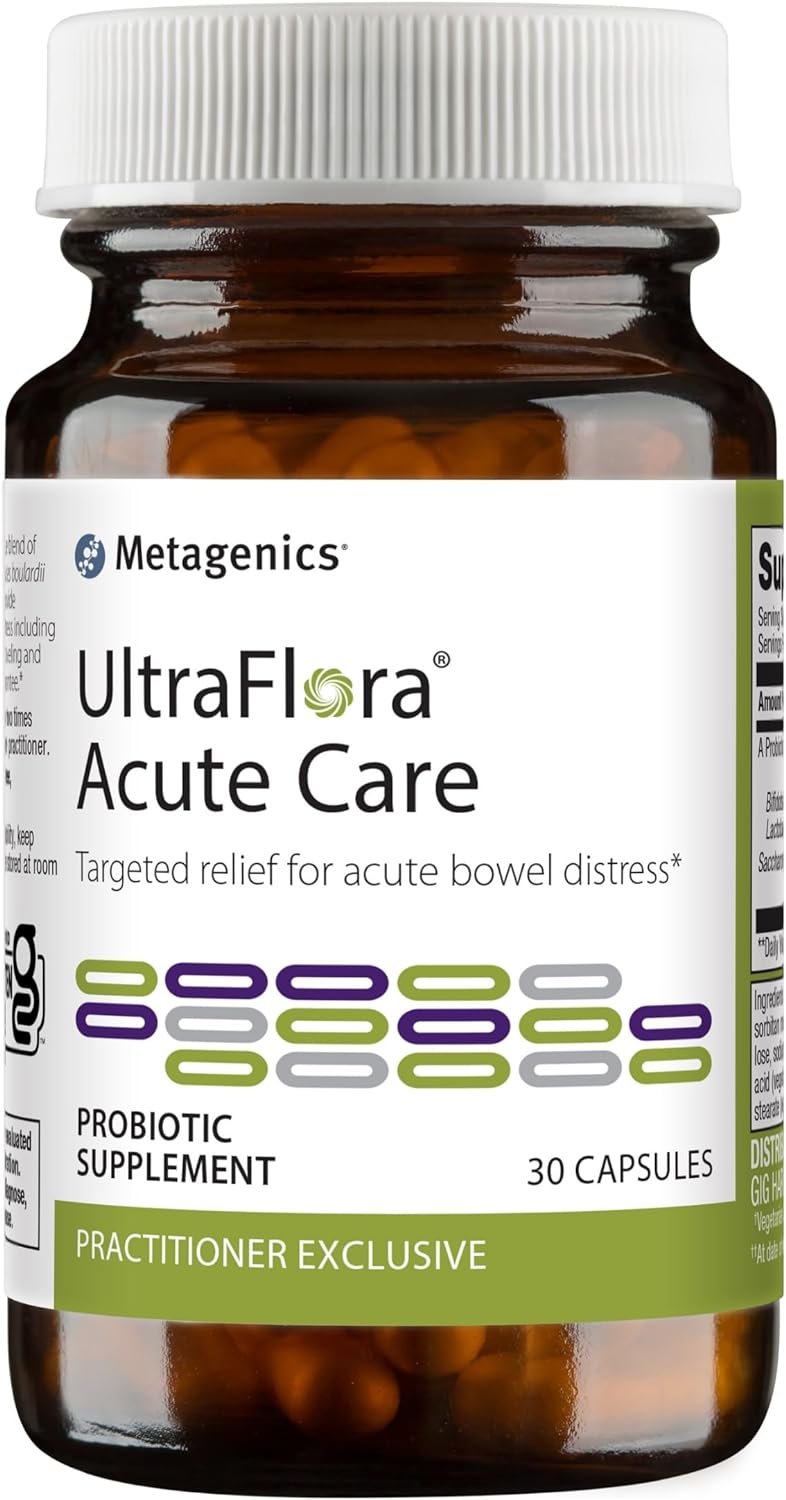 Metagenics UltraFlora Acute Care Daily Probiotic Supplement