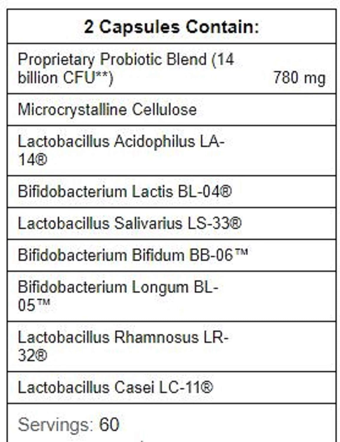  Nutrition Now Pb8 Acidophilus, Original, 120 Count : Health