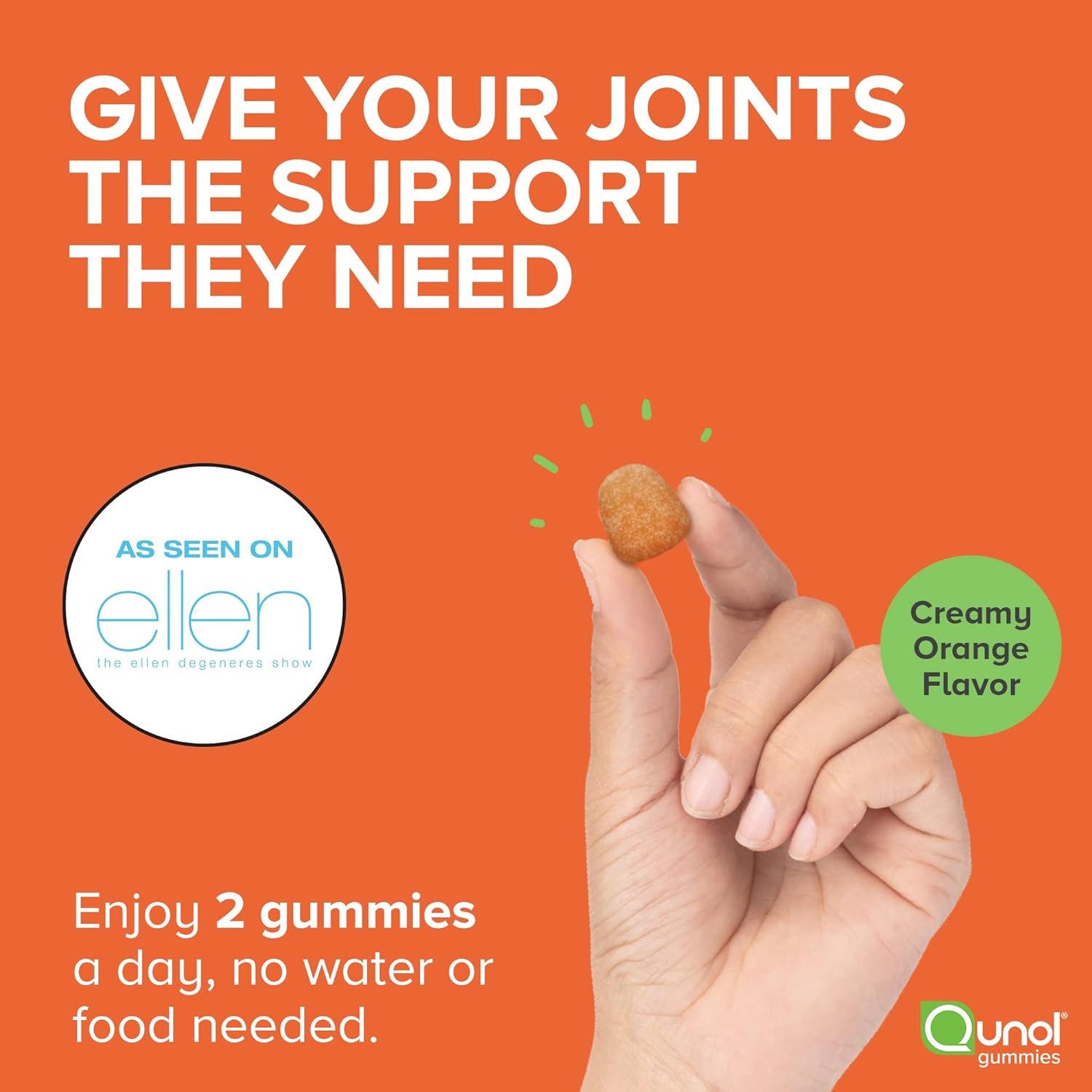 Qunol Turmeric Gummies, Qunol Gummy with 500mg Turmeric Curcumin, Join