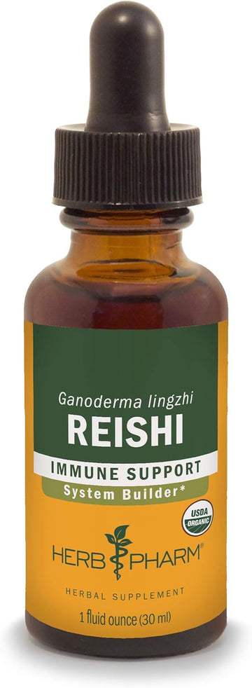 Herb Pharm Reishi Mushroom Extract Immune System Builder - 1 Ounce