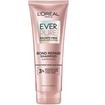 L'Oreal Paris EverPure Bonding Shampoo for Color-Treated Hair, 6.8