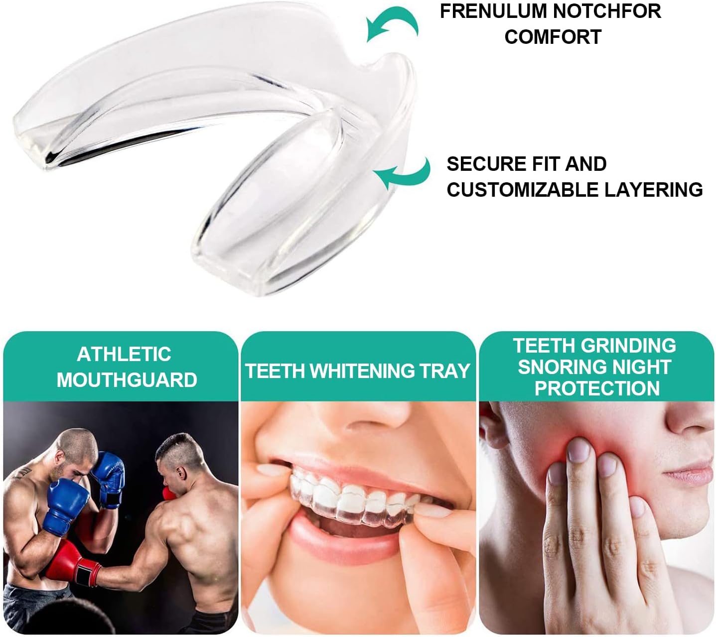 Mouth Guard for Grinding Teeth - Mouth Guard for Clenching T