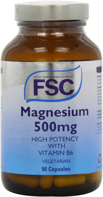 FSC 500mg Magnesium 90 Capsules

40 Grams