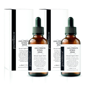 250% Strength Retinol Serum (2.5%) (with 5% HA and 2% Vitamin E) – 30 / 1   (2 bottles)