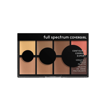 COVERGIRL Contour and Correct Expert, Cream Palette Universal, 0.26