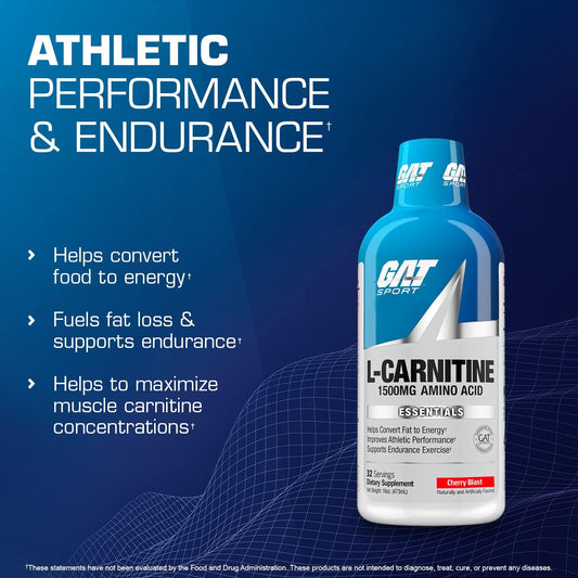 GAT SPORT L-Carnitine Liquid1500mg. 32 Servings (Sour Gummy)