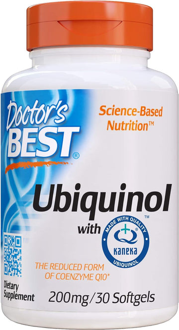 Doctor's Best Ubiquinol Featuring kaneka qh, Non-GMO, Gluten Free, Soy