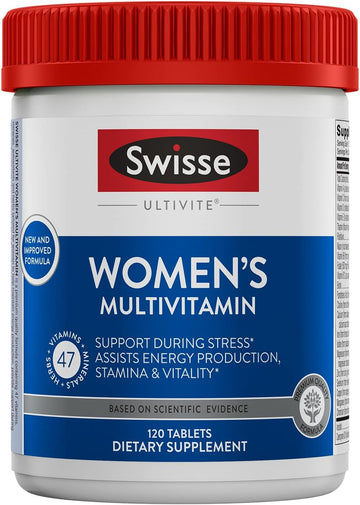 Swisse Daily Multivitamin For Women | 47 Vitamins, Antioxidants And Mi