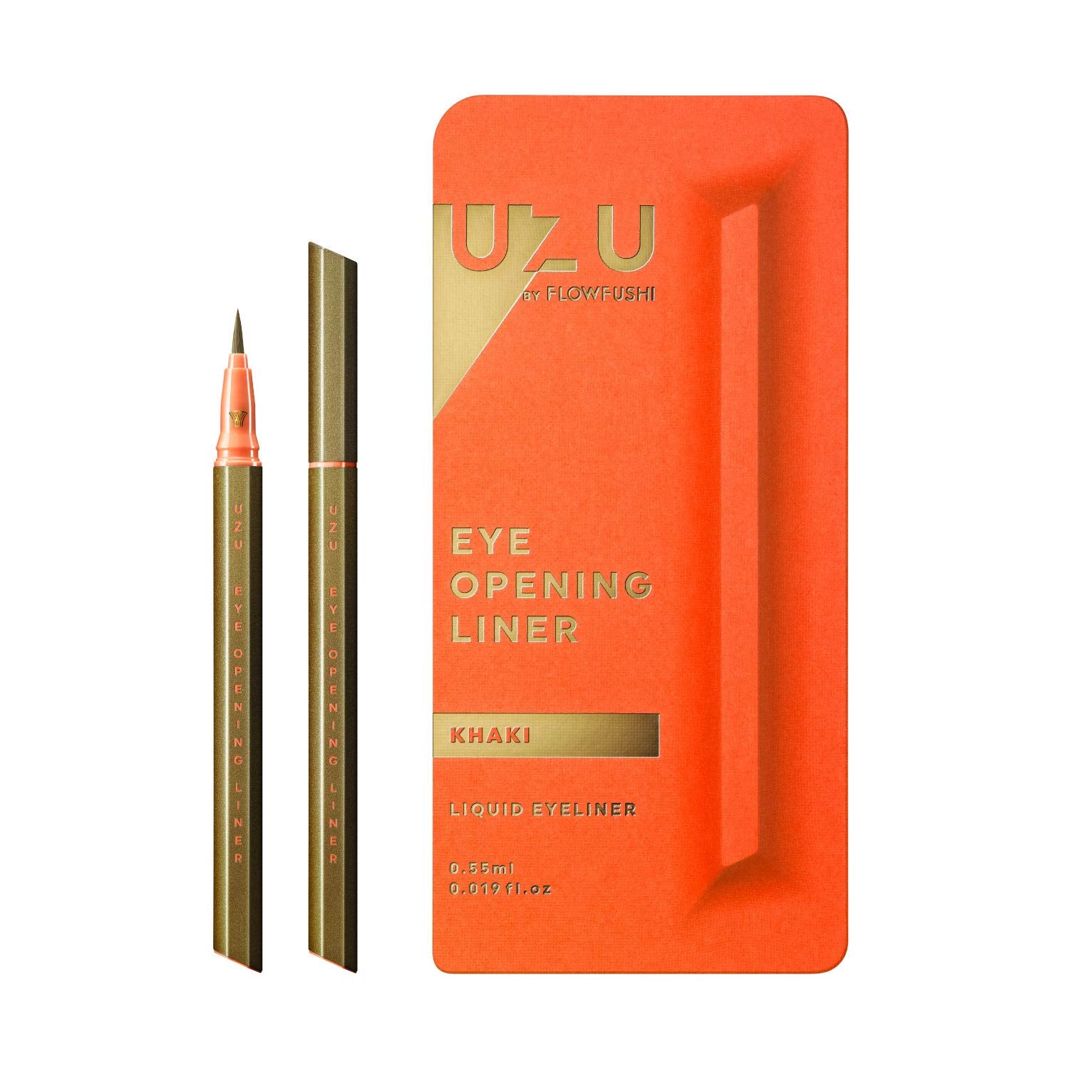 owfushi UZU Eye Opening Liner Liquid Eyeliner (Khaki)