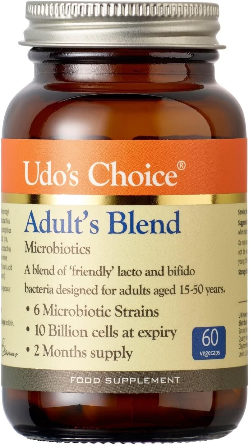 Udo'S Choice Adults Blend Age Specific Probiotics - Lacto & Bifido Bac100 Grams
