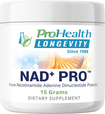 ProHealth NAD+ Pro (15 Grams) NAD Booster - Pure Nicotinamide Adenine