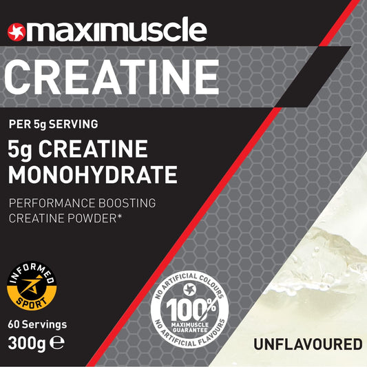 Maximuscle Creatine | Performance Boosting Creatine Monohydrate Powder300 Grams