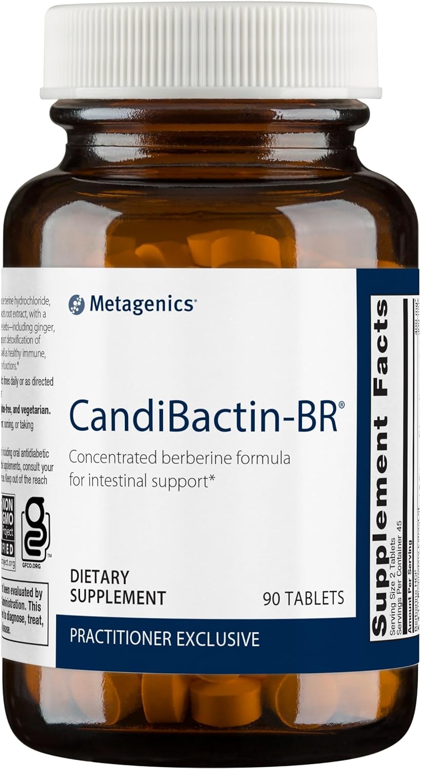 Metagenics CandiBactin-BR - Concentrated Berberine Formula for Healthy