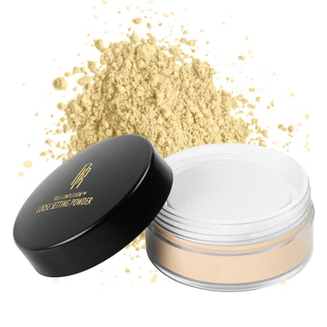 Black Radiance True Complexion Loose Setting Powder, Banana, 0.64