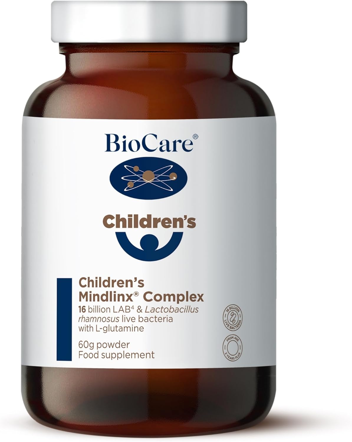 BioCare Children's Mindlinx Complex | 16 Billion LAB4 & Lactobacillus 210 Grams