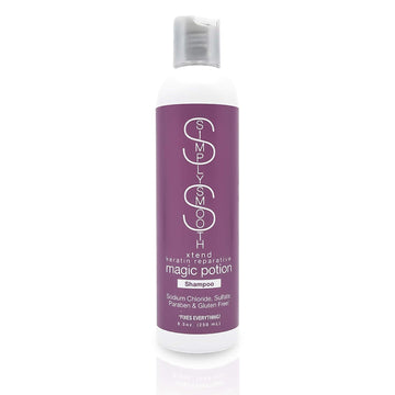 SIMPLY SMOOTH Xtend Keratin Magic Potion Shampoo Paraben Free Daily Shampoo Restore & Repair Dry, Damaged, Keratin Depleted Hair Hydrate & Create Soft, Healthy Hair For All Hair Type 8.5