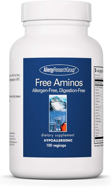 Allergy Research Group Free Aminos 100 Veg Caps