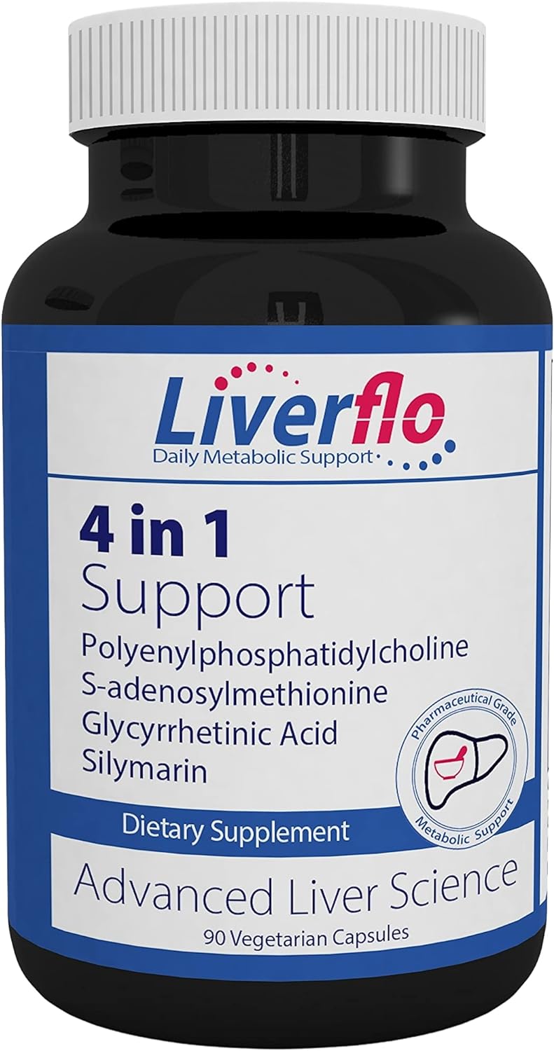 Nutrasal LiverFlo Liver Support PPC Polyenylphosphatidylecholine S-ade4.16 Ounces