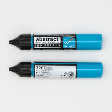 Sennelier Abstract Acrylic Liner, 27ml, Azure Blue