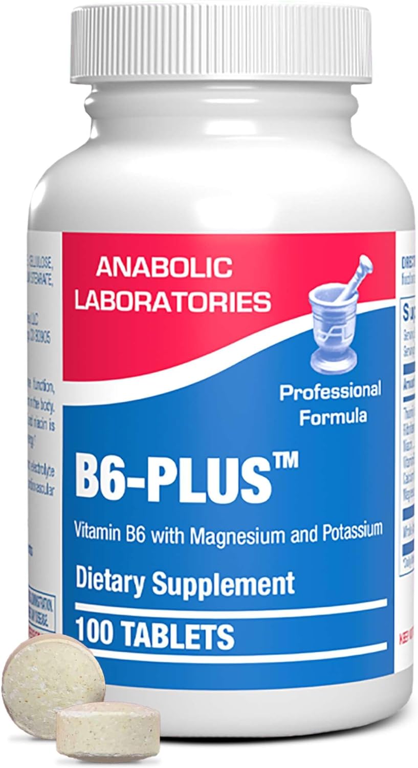 Anabolic Laboratories Vitamin B6 50Mg Tablets - 100 Tablets Of Vitamin
