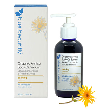 Blue Beautiy Organic Arnica Body Oil Serum. Relax Mind, Body, and Soul. 4