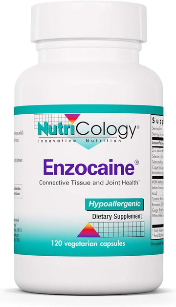 Nutricology Enzocaine, Vegicaps, 120-Count