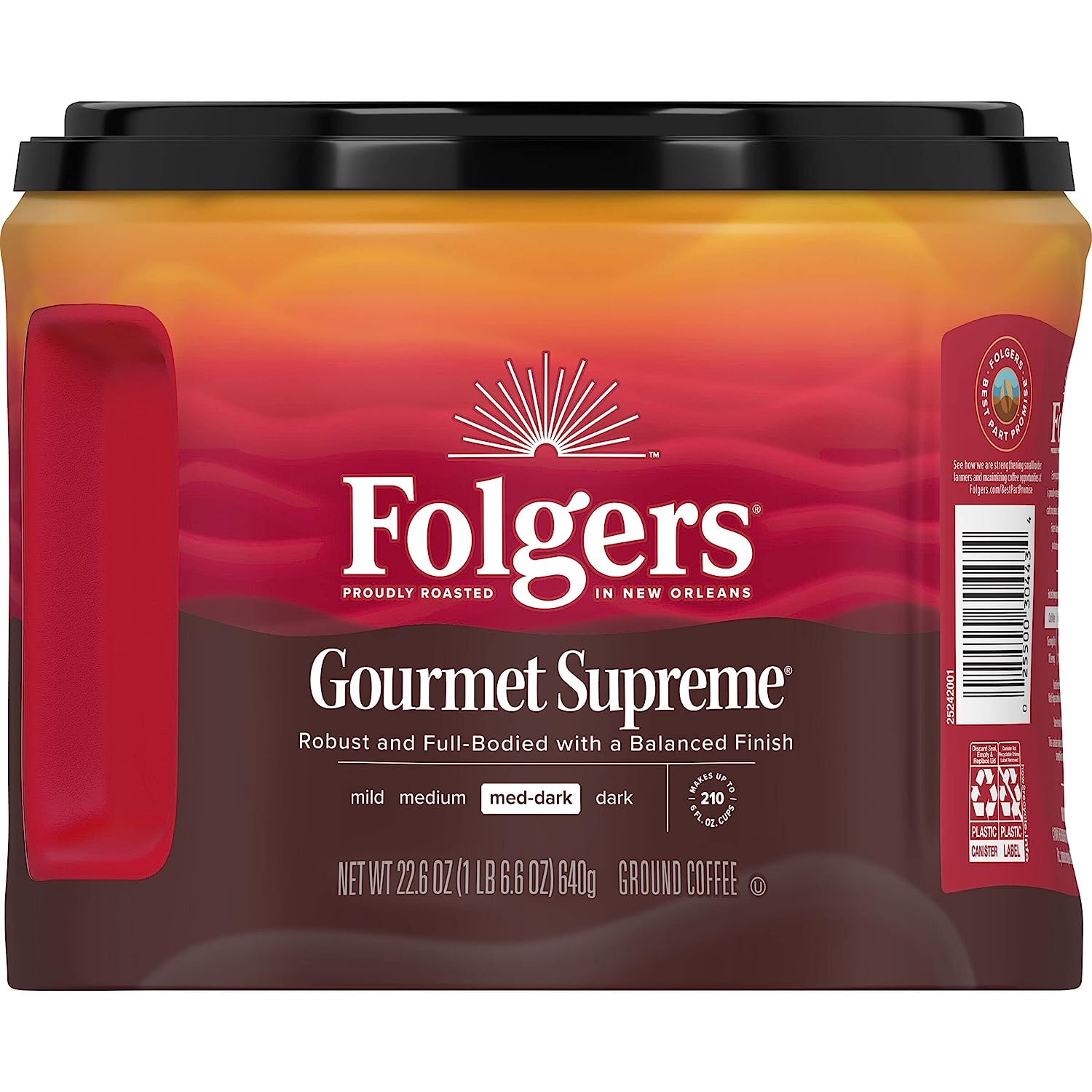Folgers Gourmet Supreme Ground Coffee Canisters