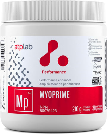 ATP LAB | Myoprime 210g Organic Raspberry Flavour | Myoprime is an Adv