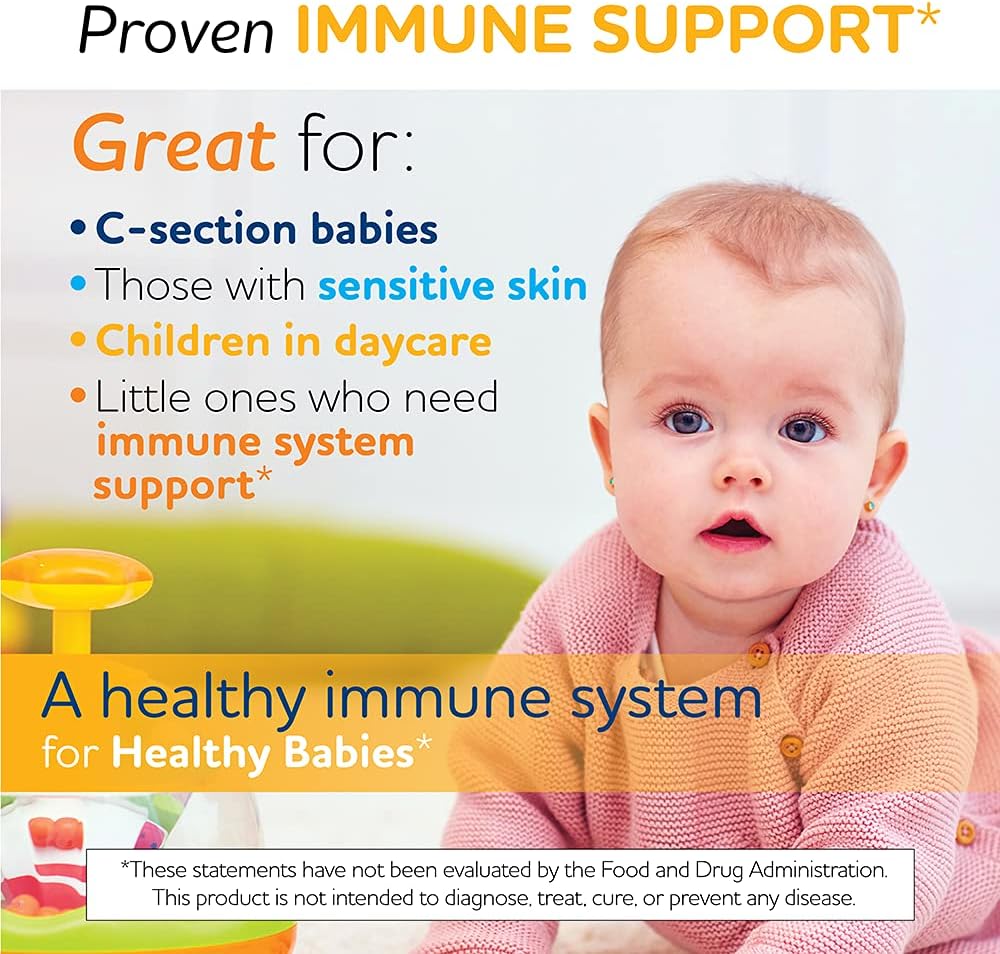 BioGaia Protectis Immune Active Baby | Probiotic + Vitamin D | Promote