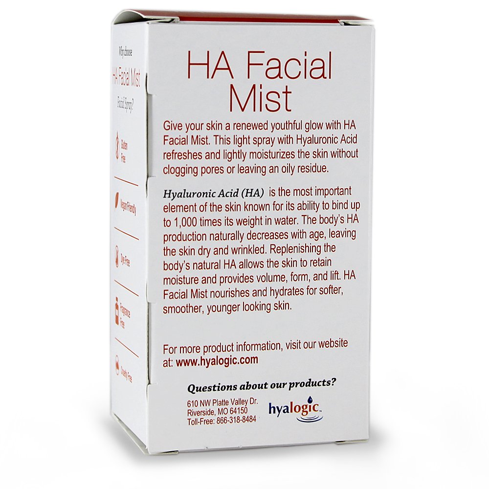 Hyaluronic Acid Facial Mist—Moisturizer Spray, Hydrating Pri