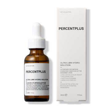 PERCENTPLUS Skin care l Ultra lmw hydro solution skin serum contains Low weight hyaluronic acid, improve hydration to depth of skin, help Chronic dry skin, dehydrated skin and skin barrier?1.