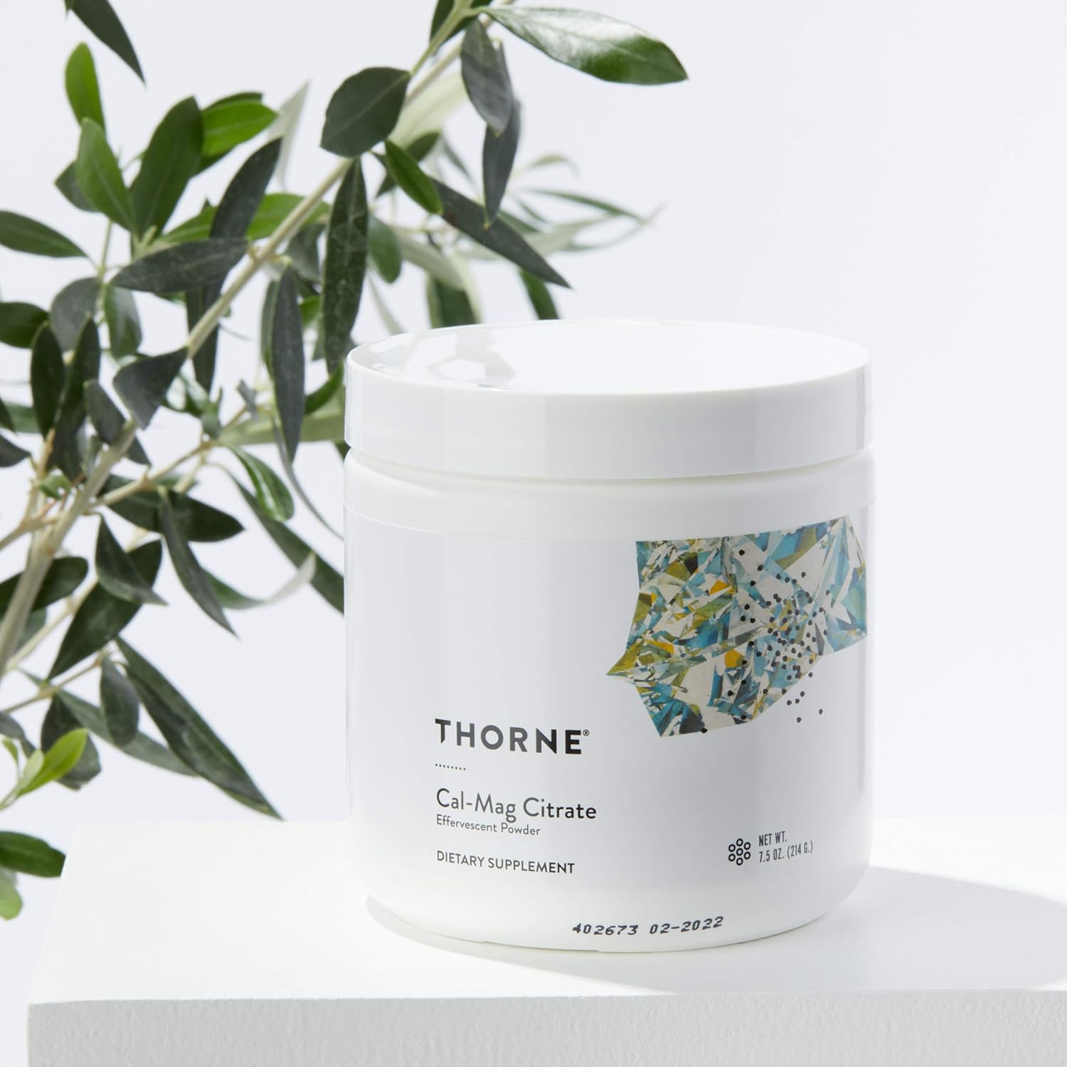 Thorne Cal Mag Citrate + Vitamin C - Effervescent Powder - Calcium and