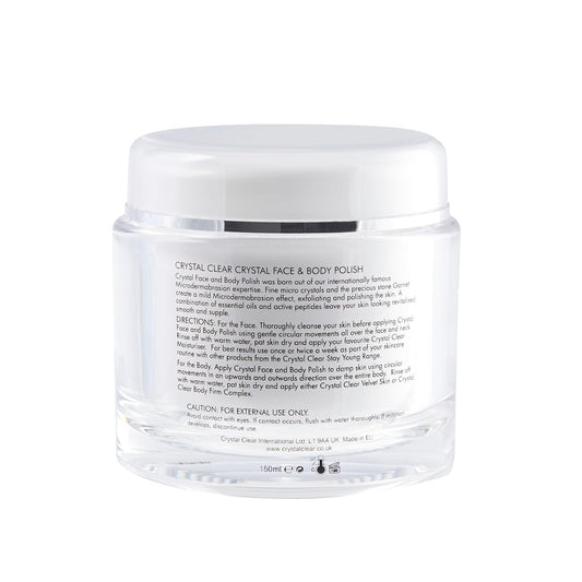 Esupli.com  Crystal Clear Crystal Face & Body Polish - Exfol