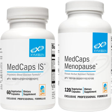 XYMOGEN MedCaps Menopause (120 Capsules) + MedCaps is (60 Capsules) -