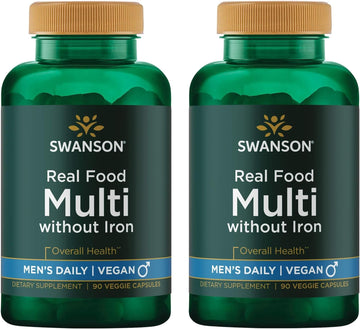 Real Food Multi Men's Multivitamin Multimineral Men's Health Prostate