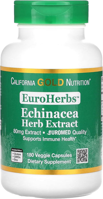 California Gold Nutrition EuroHerbs, Echinacea Herb Extract,