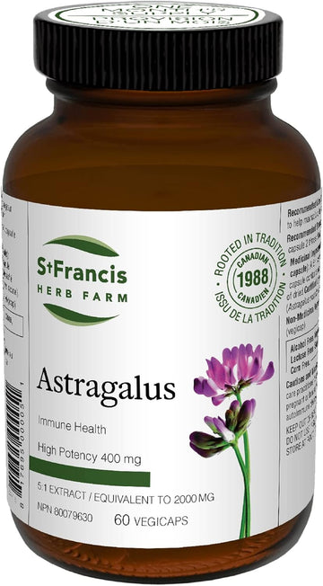 ST Francis HERB Farm Astragalus 5 1, 60 CT
