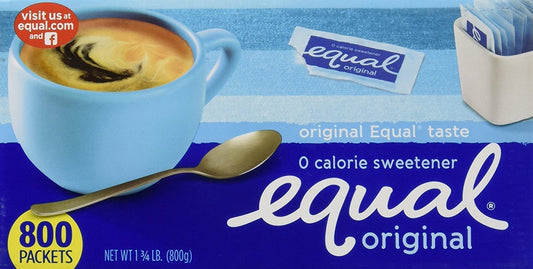 Equal Zero Calorie Sweetener (2400 Packets) : Grocery & Gour
