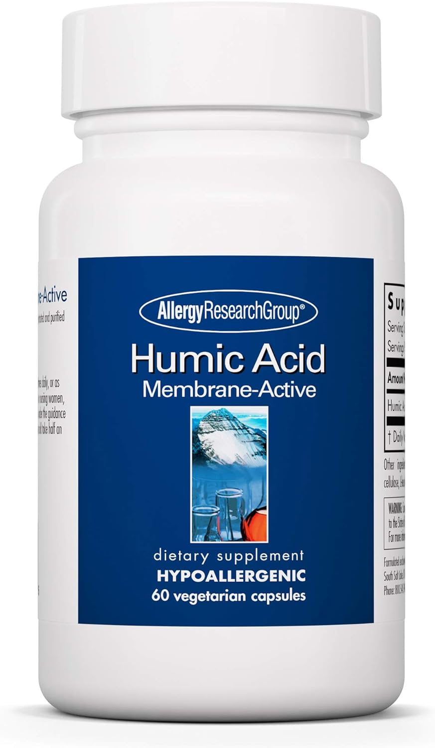 Allergy Research Group - Humic Acid - Membrane Active - Immune Support