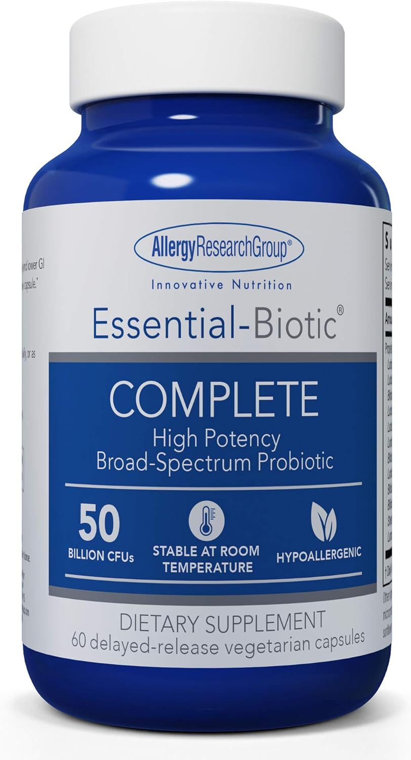 Allergy Research Group Essential-Biotic Complete Supplement - High Pot5.29 Ounces