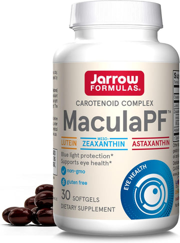 Jarrow Formulas MaculaPF Softgels - 30 Count - Eye Antioxidant Supplem