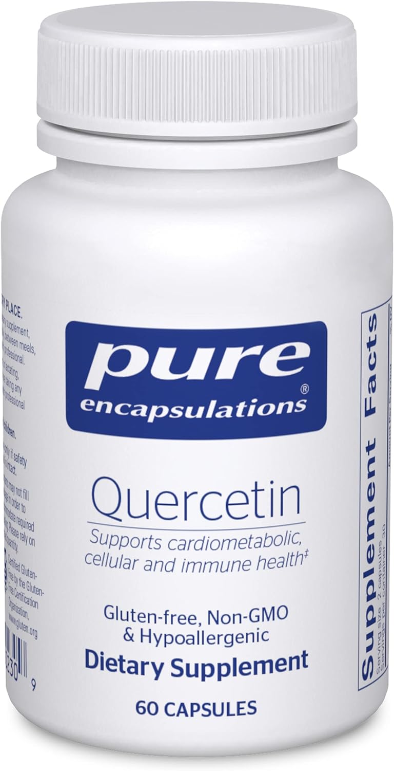 Pure Encapsulations Quercetin - Supplement With Bioflavonoid