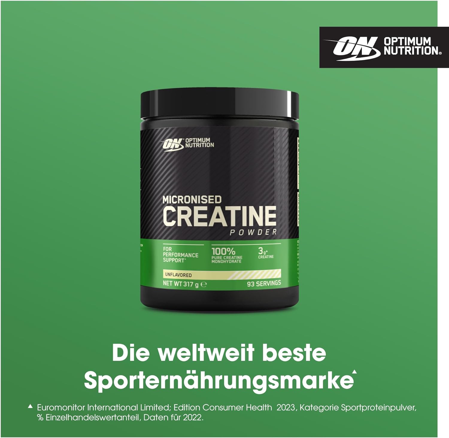 Optimum Nutrition Micronised Creatine Powder, 100% Pure Creatine Monoh