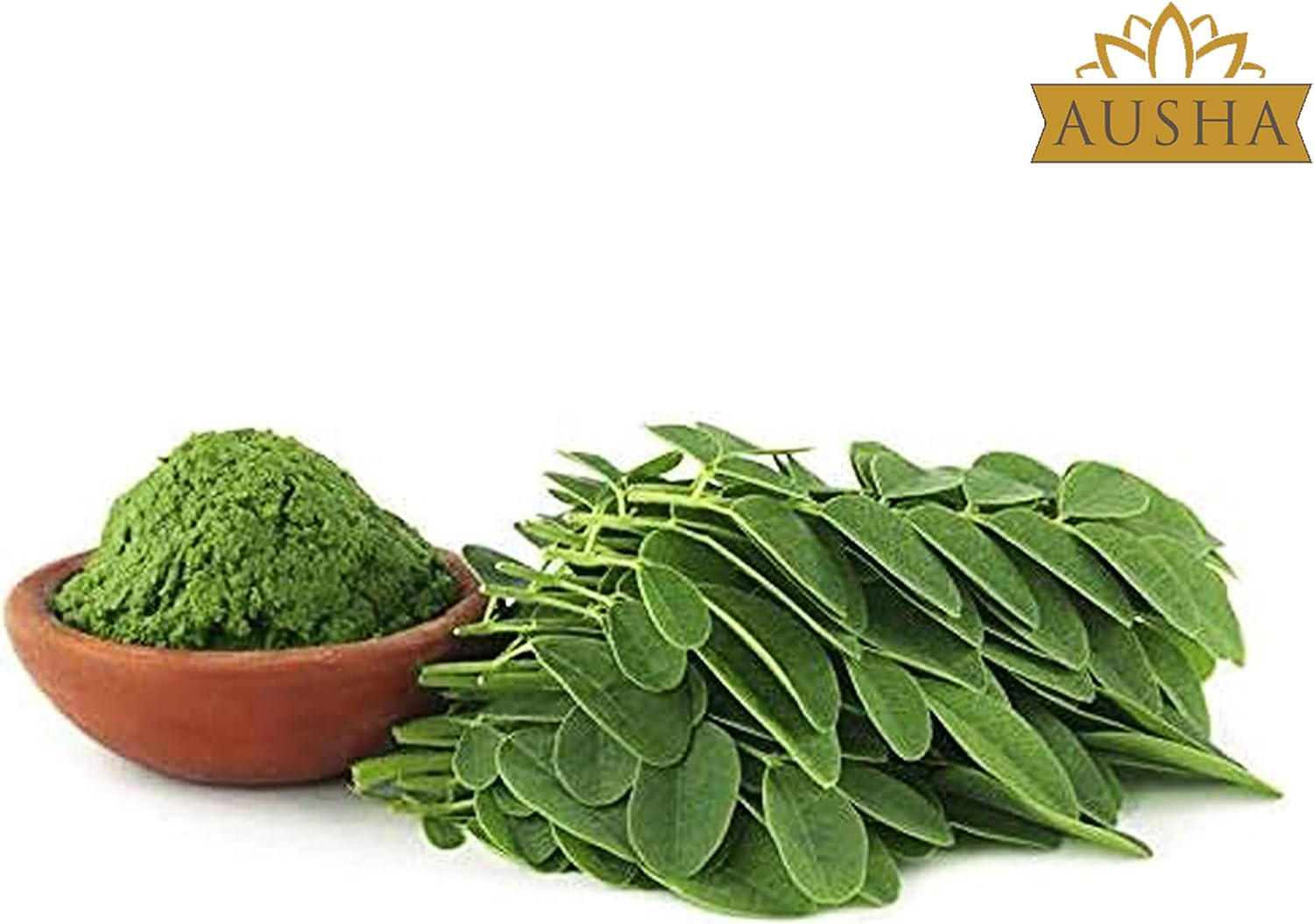 Ausha Organic Moringa Powder - 1kg | Certified Organic l Detox | Dieta