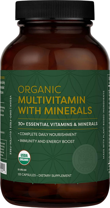 Global Healing Usda Organic Multivitamin For Women And Men - Vitamins