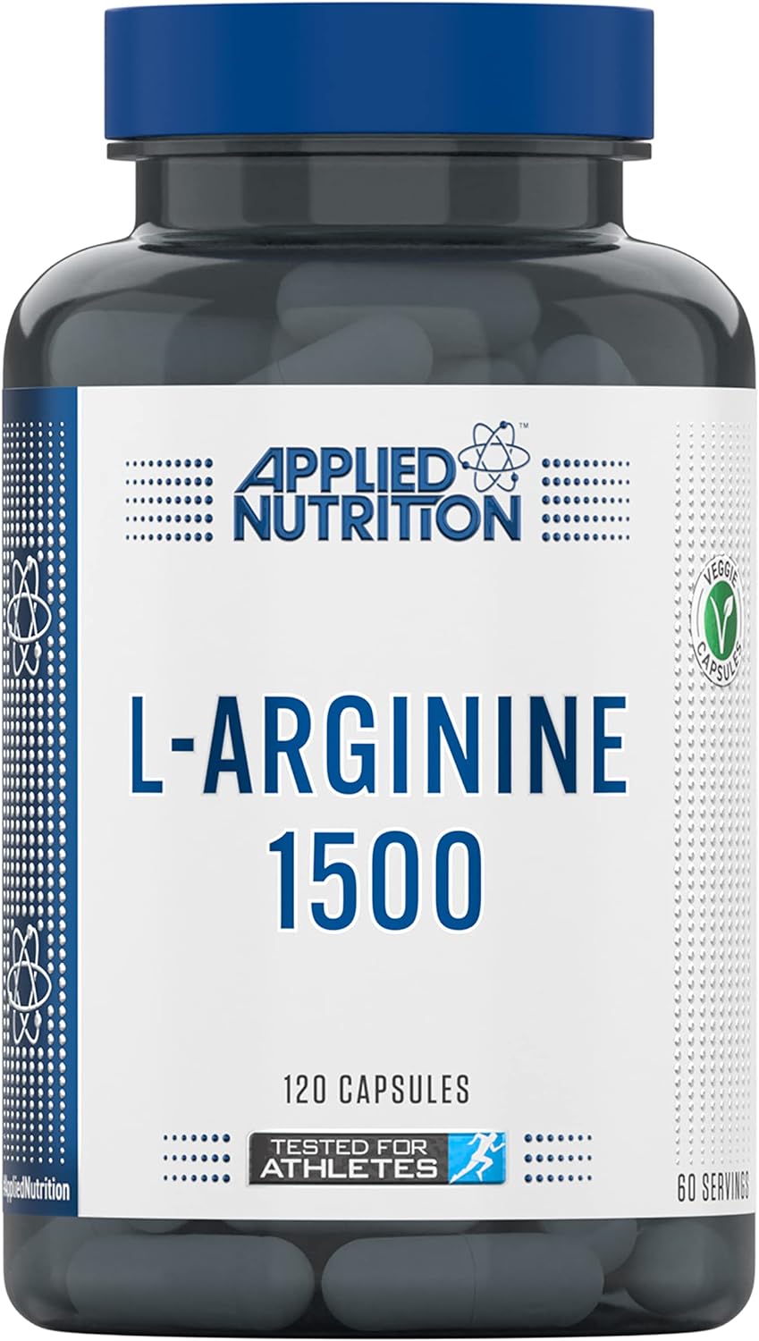 Applied Nutrition L-Arginine Capsules - 1500Mg High Strength L Arginin120 Grams