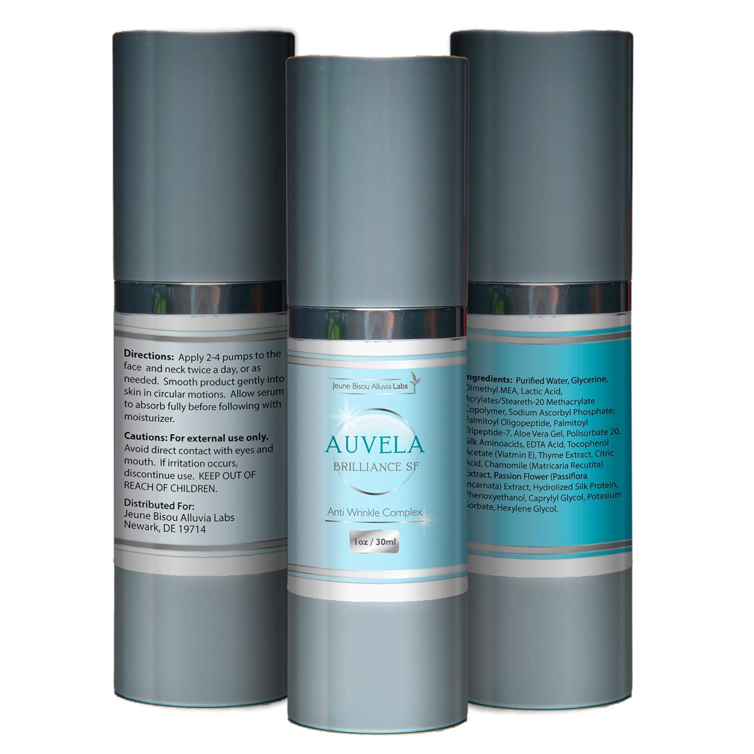 Esupli.com Auvela Brilliance SF Face & Neck Serum - Anti Wrinkle Comple