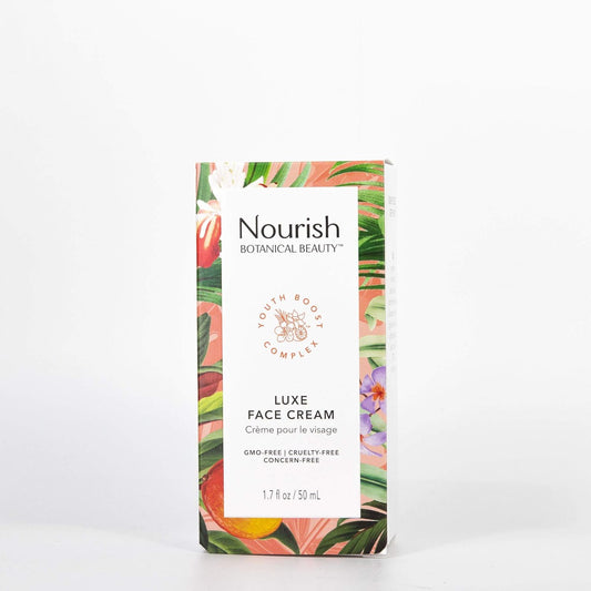 Nourish Botanical Beauty | Luxe Face Cream | GMO-Free, Cruelty Free, 100% Vegan (1.7)