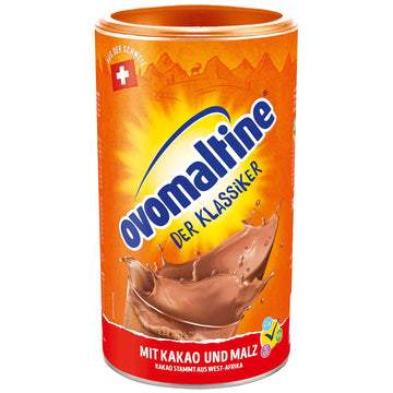 Ovomaltine of Switzerland Hot/cold chocolate hot/cold cocoa chocolate milk mix IMORTED from GERMANY