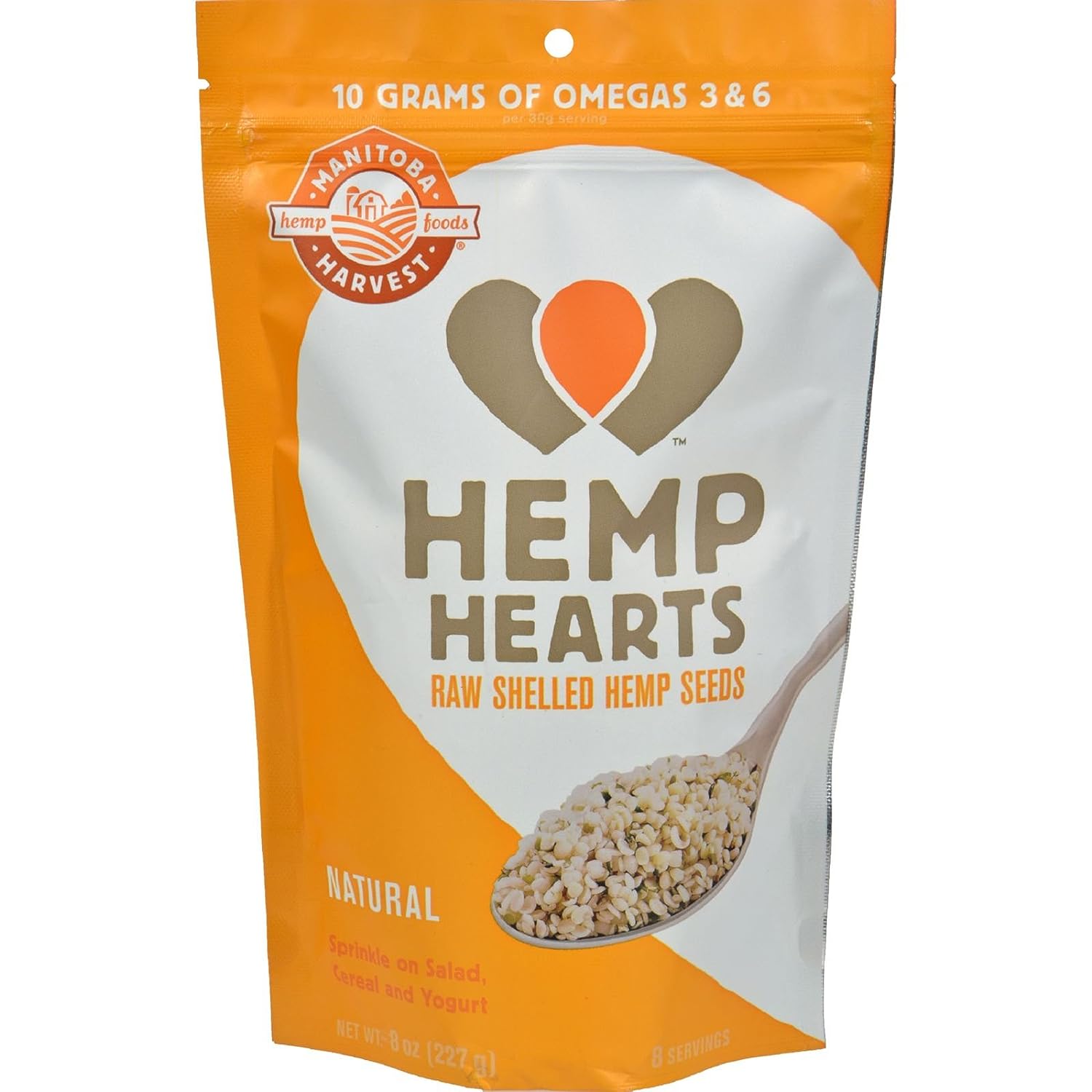 Manitoba Harvest Hemp Hearts Raw Shelled Hemp Seeds- 3 Pack